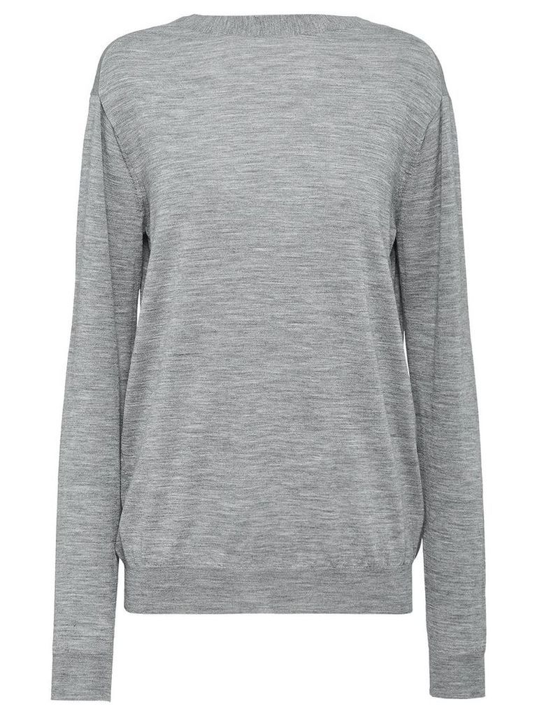 Prada worsted jumper - Grey