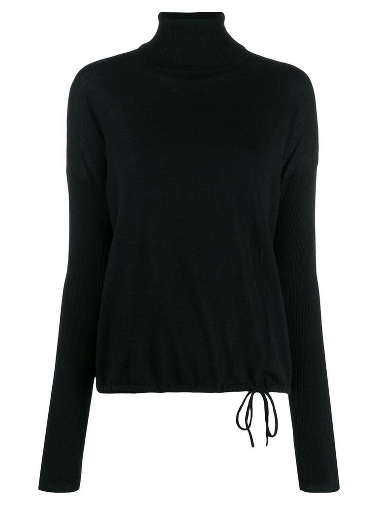 Odeeh roll-neck sweater - Black
