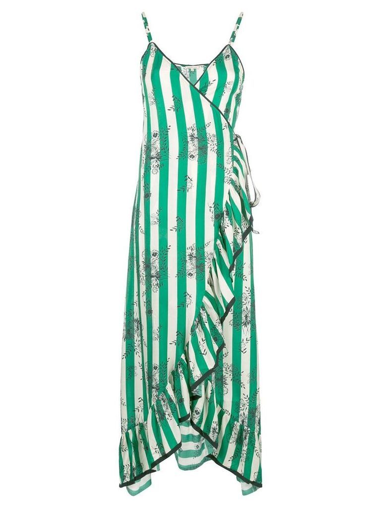 Morgan Lane Sofia wrap dress - Green