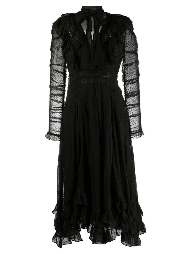 Zimmermann Sabotage lace dress - Black