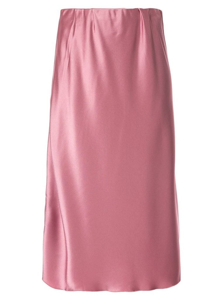 Nanushka plain high-waisted skirt - PINK