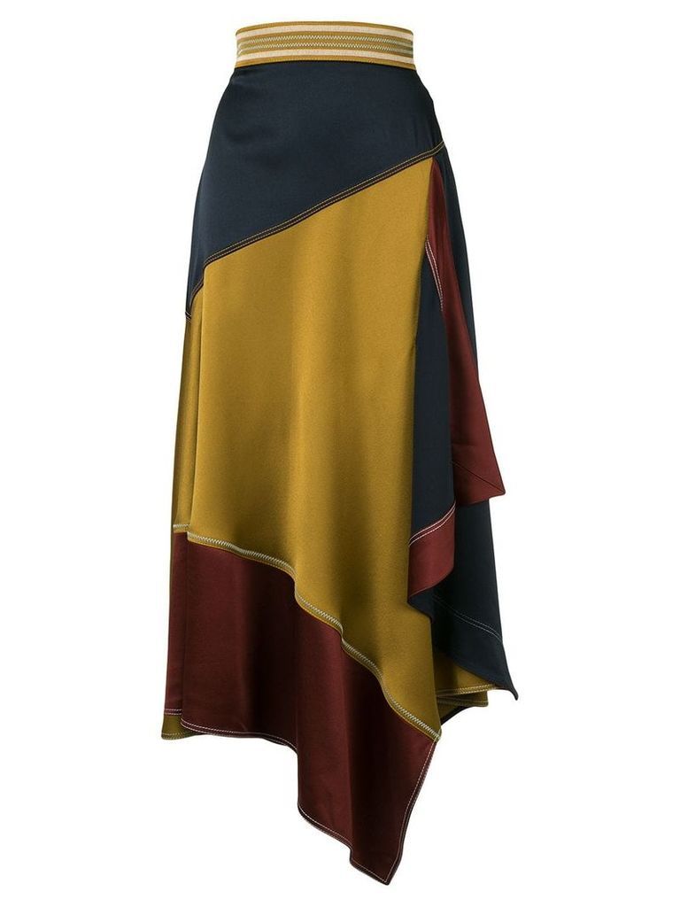 Peter Pilotto asymmetric skirt - Multicolour