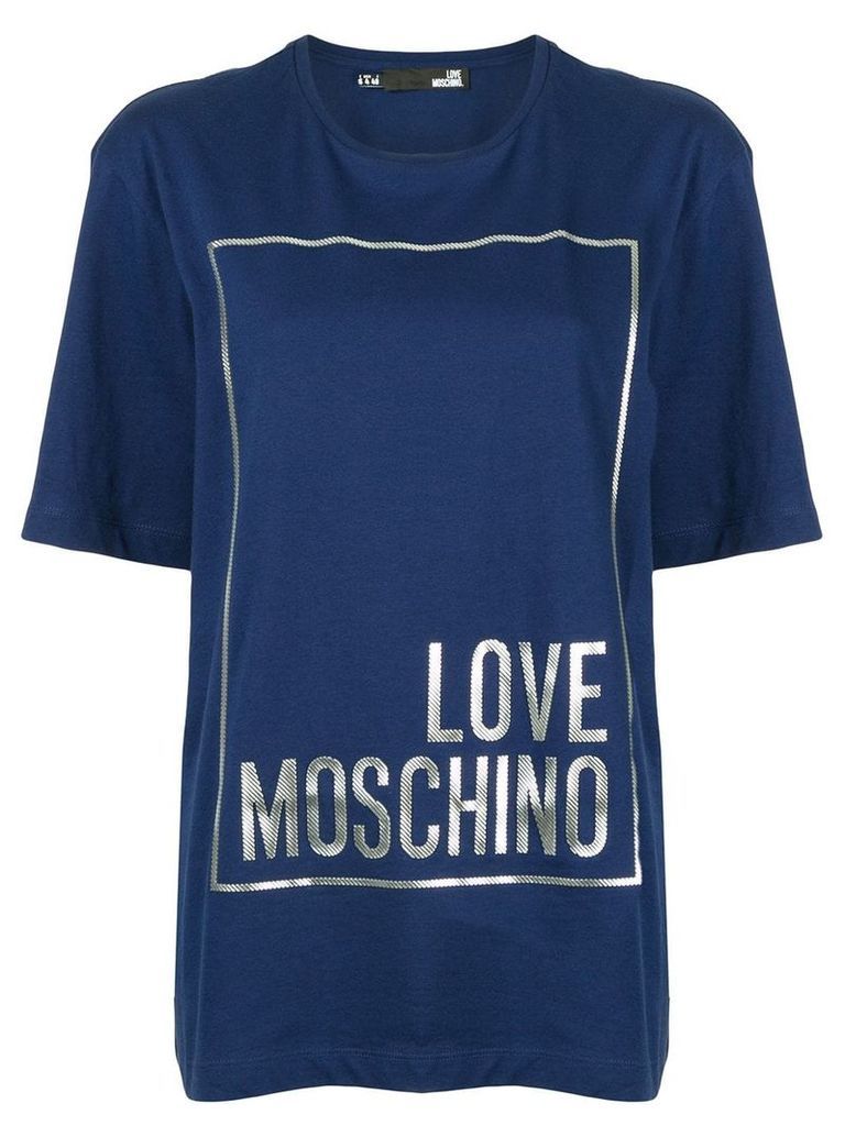 Love Moschino LOVE T-shirt - Blue
