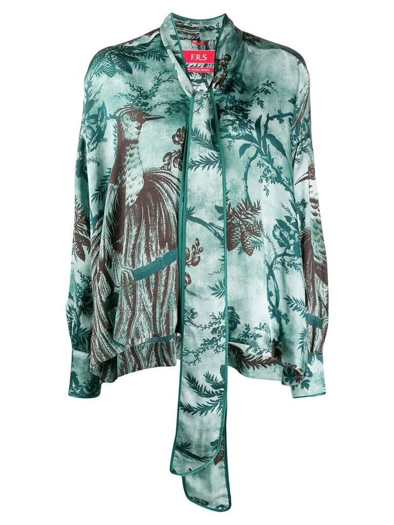 F.R.S For Restless Sleepers Alethia printed blouse - Green