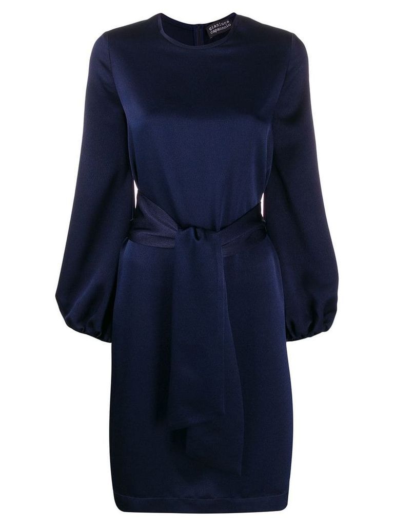 Gianluca Capannolo belted dress - Blue