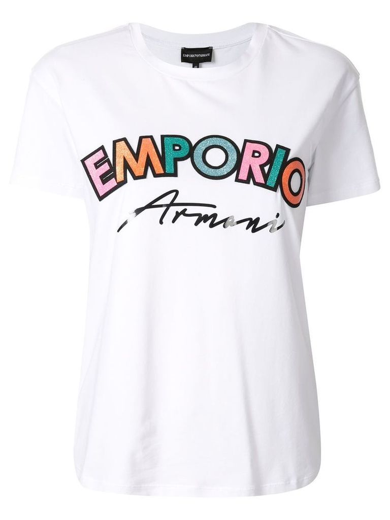 Emporio Armani branded T-shirt - White