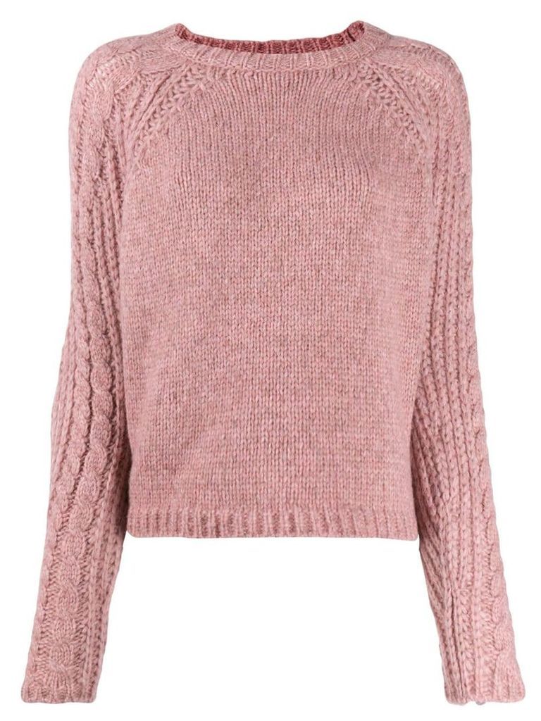 Forte Forte chunky knit sweater - Pink