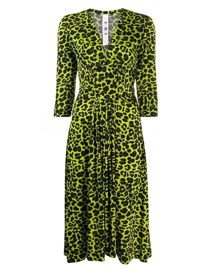 Ultràchic leopard print dress - Green