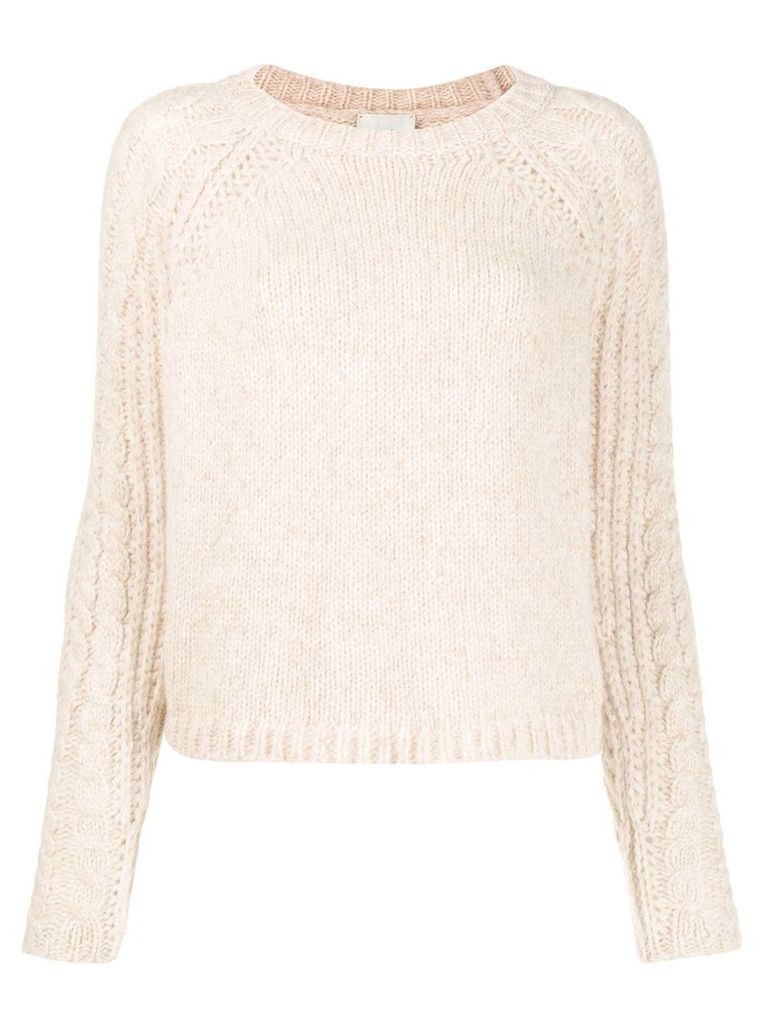 Forte Forte chunky knit sweater - NEUTRALS