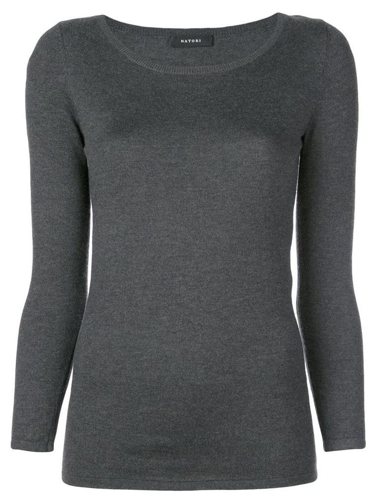 Natori fitted sweater - Grey