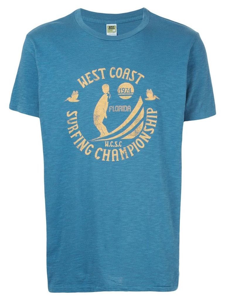 Velva Sheen West Coast T-shirt - Blue
