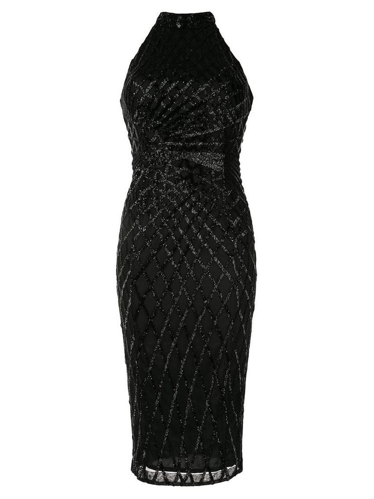 Rachel Gilbert Aryel halterneck dress - Black