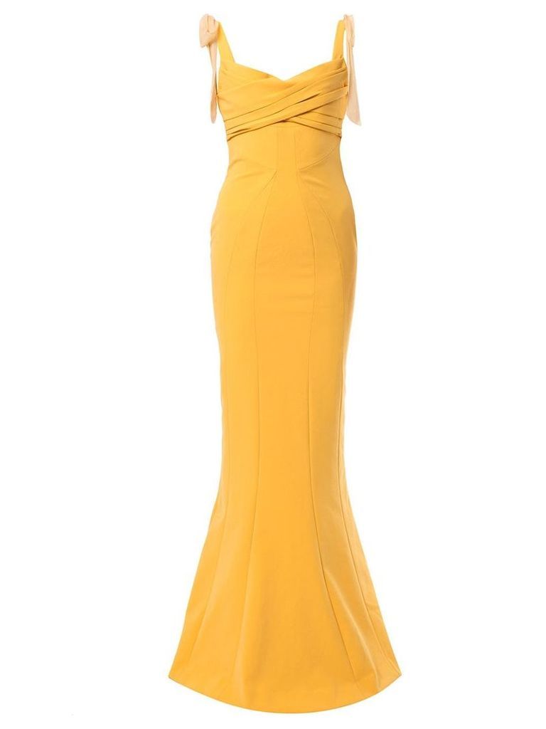 Rachel Gilbert Nola gown - Yellow