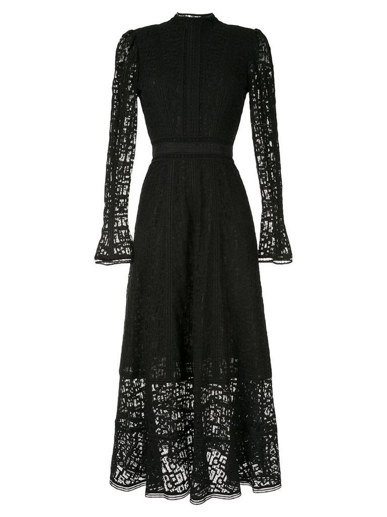 Rachel Gilbert Hattie lace dress - Black