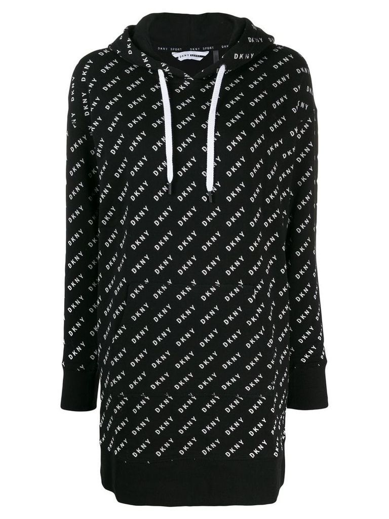 DKNY Crosby hoodie dress - Black