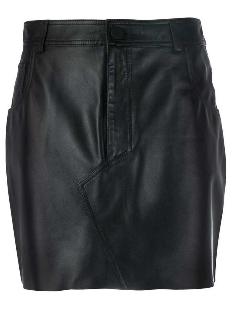 Federica Tosi Pelle mini skirt - Black