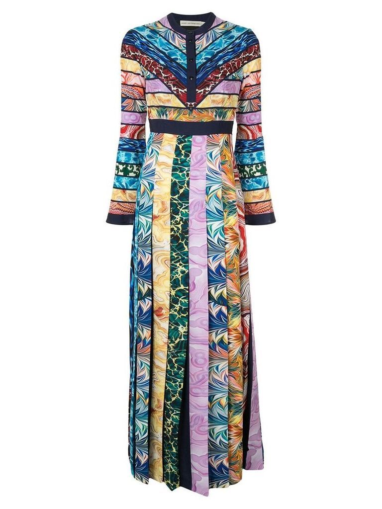 Mary Katrantzou colour-block maxi dress - Multicolour