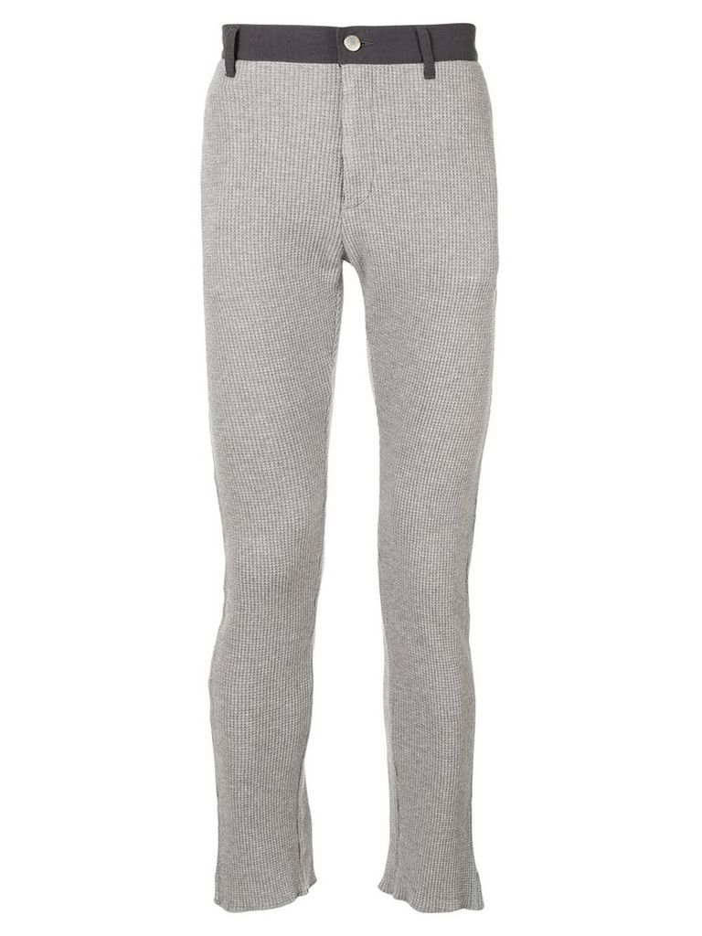 Facetasm stretch cotton trousers - Grey