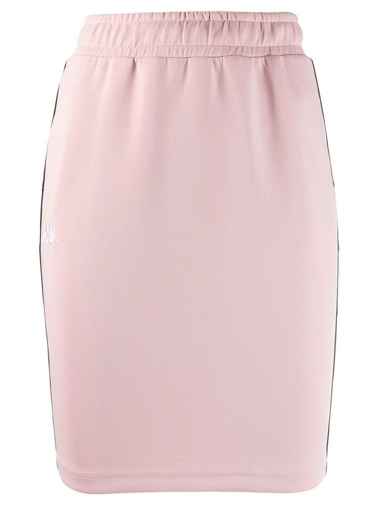 Kappa logo fitted skirt - Pink