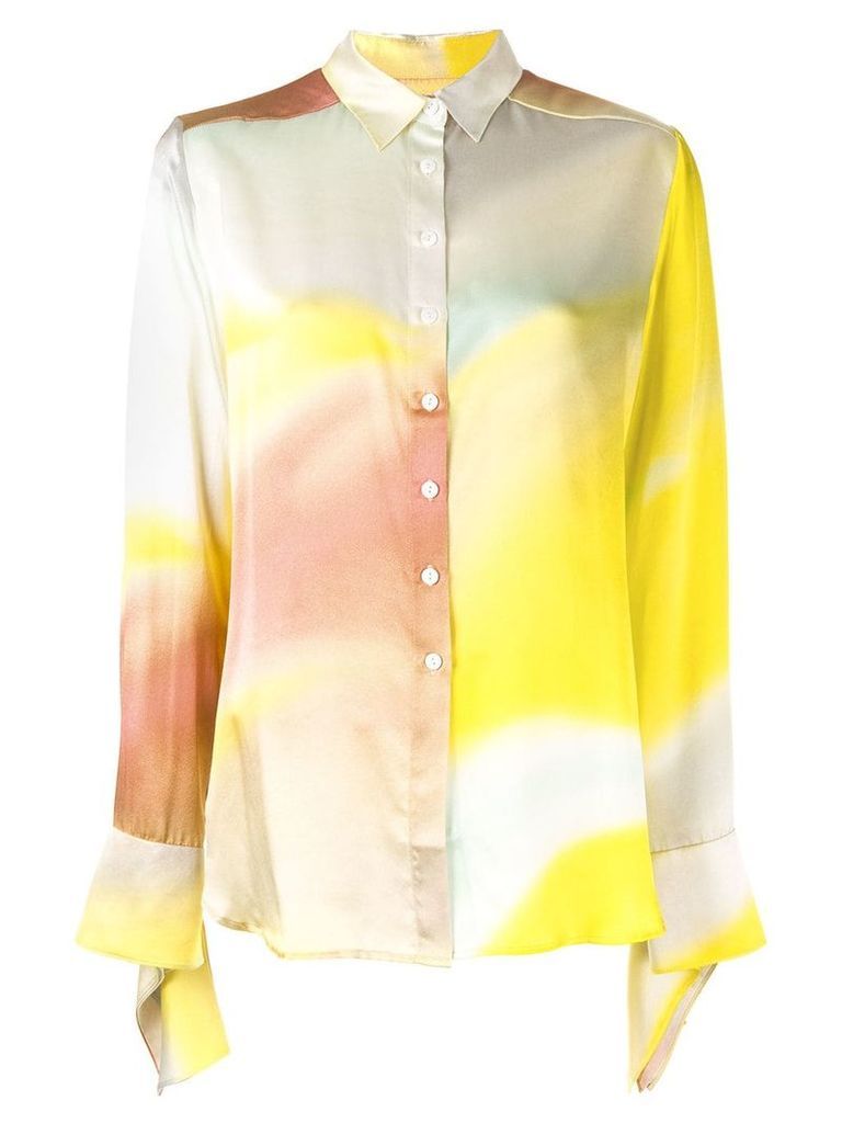 Christopher Esber relaxed-fit printed shirt - Multicolour