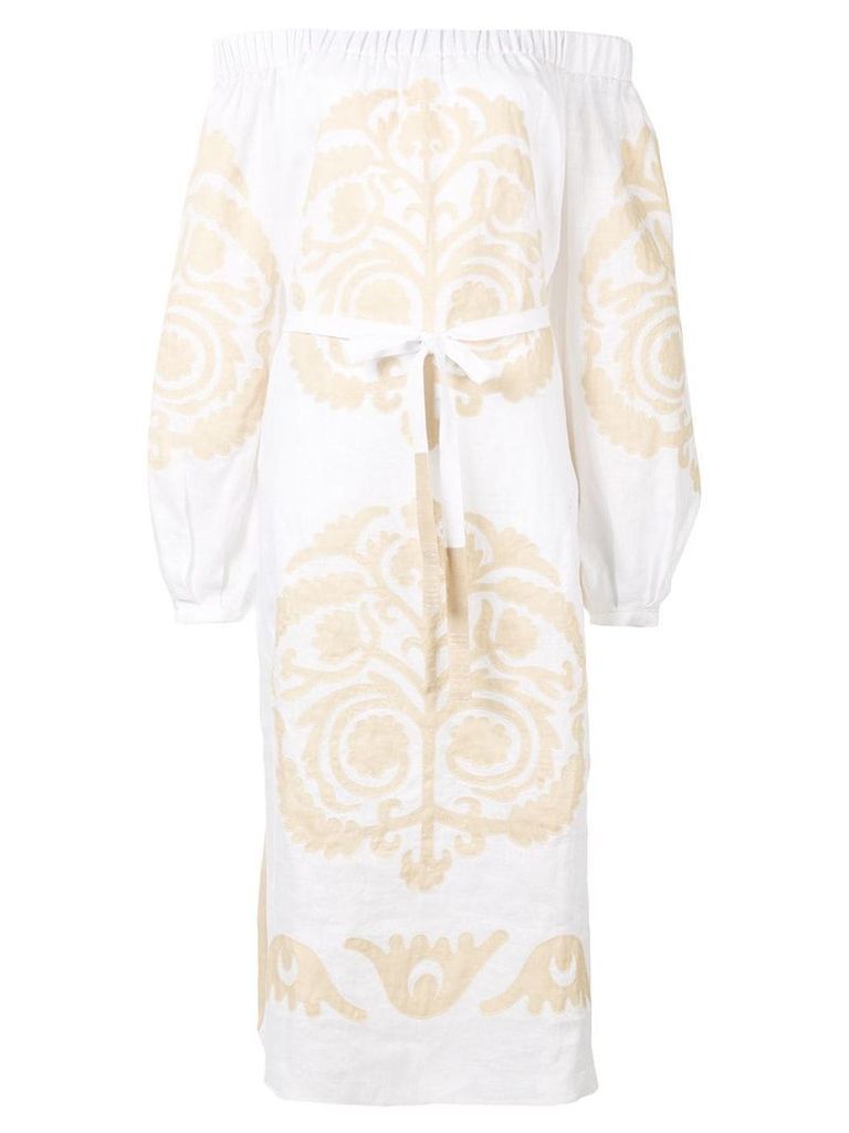 Vita Kin embroidered off-shoulder dress - White
