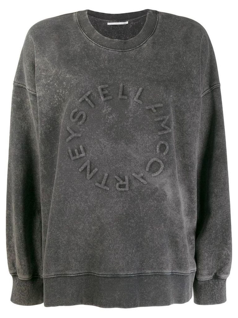 Stella McCartney logo detail sweatshirt - Grey