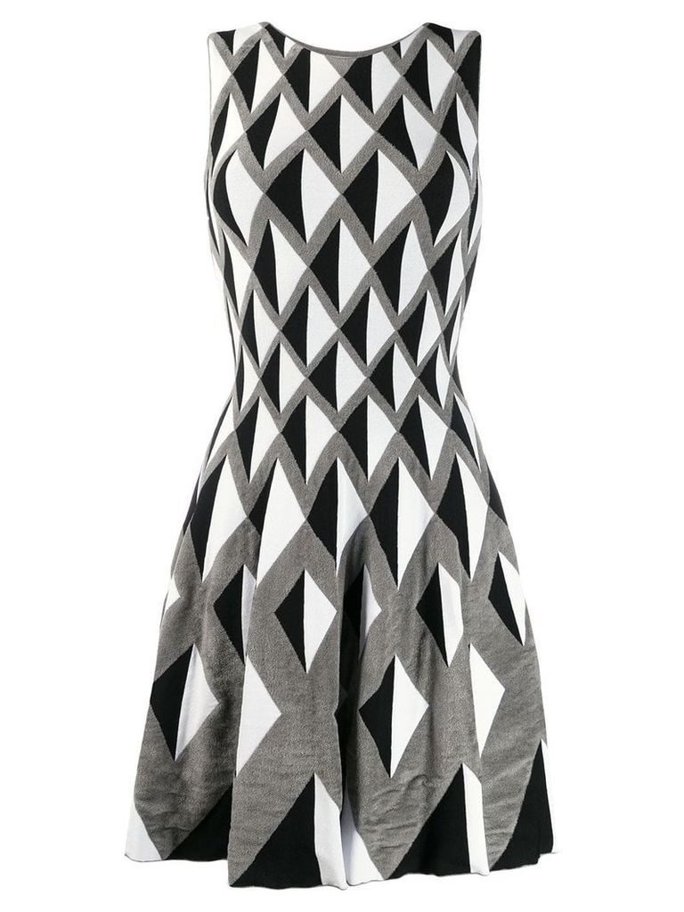 Antonino Valenti geometric print dress - Grey