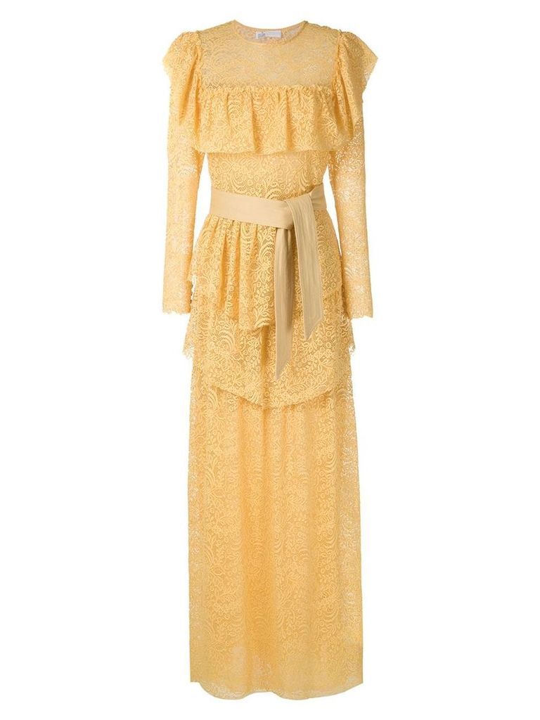 Nk West Apolo lace dress - Yellow