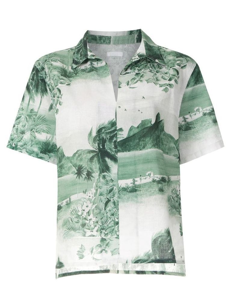 Osklen RJ print short sleeves shirt - Multicolour