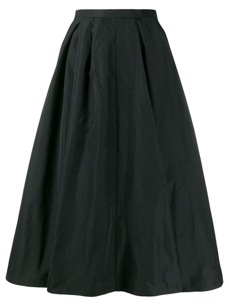 Rochas A-line midi skirt - Black