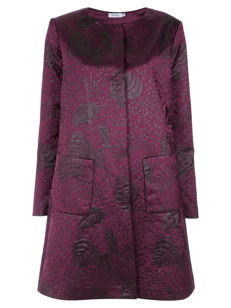 Isolda printed coat - PINK