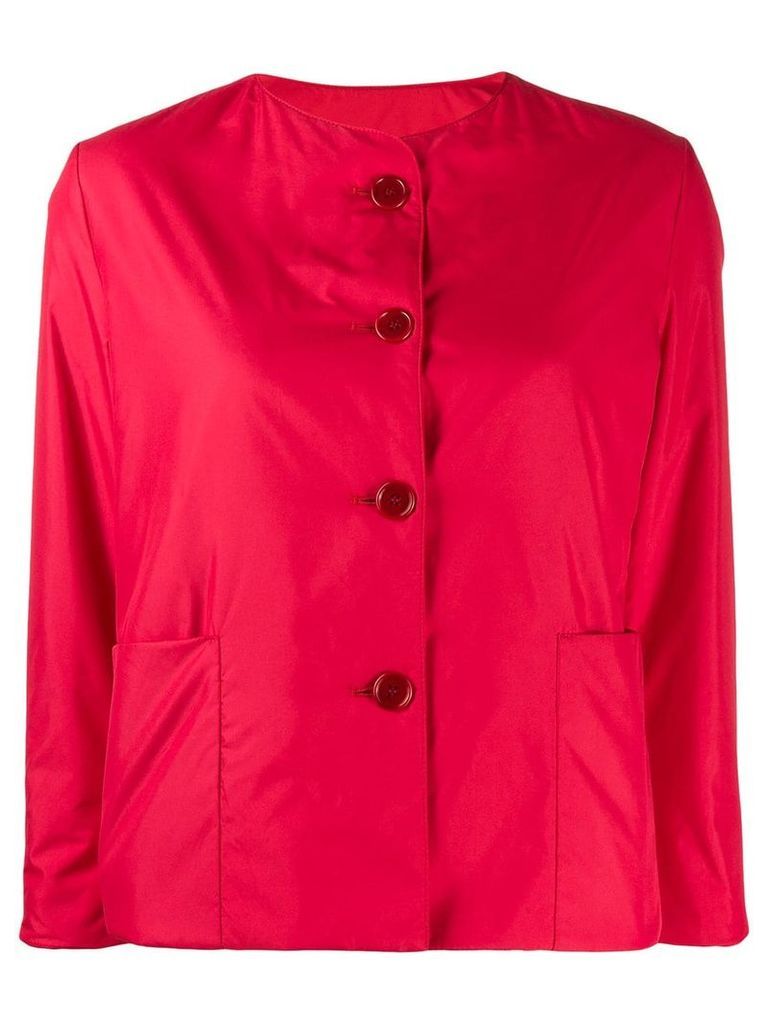 Aspesi cropped buttoned jacket - Pink