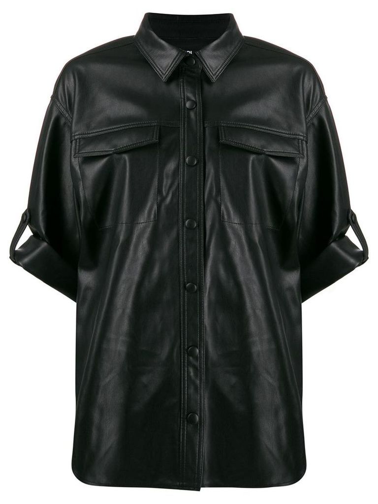 Karl Lagerfeld textured shirt - Black