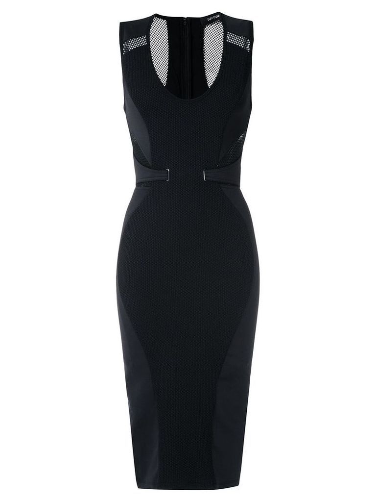 Tufi Duek panelled short dress - Black