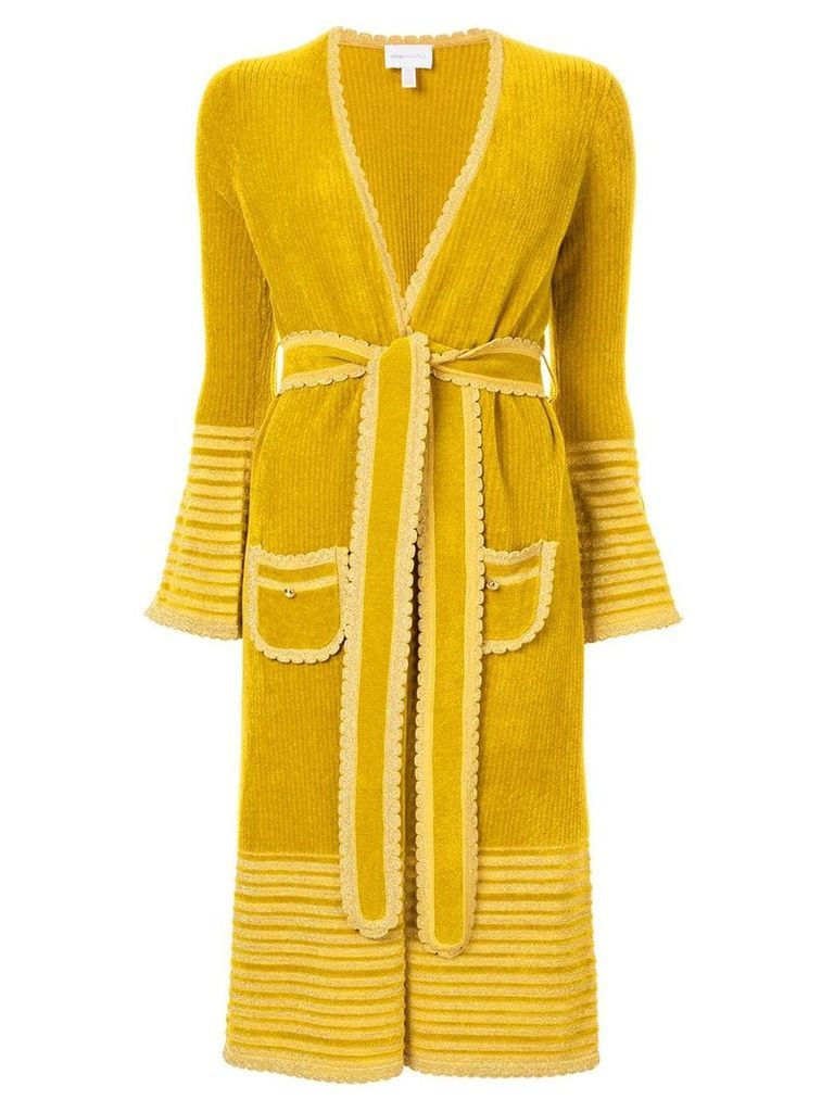 Alice Mccall Kashmir coat - Yellow
