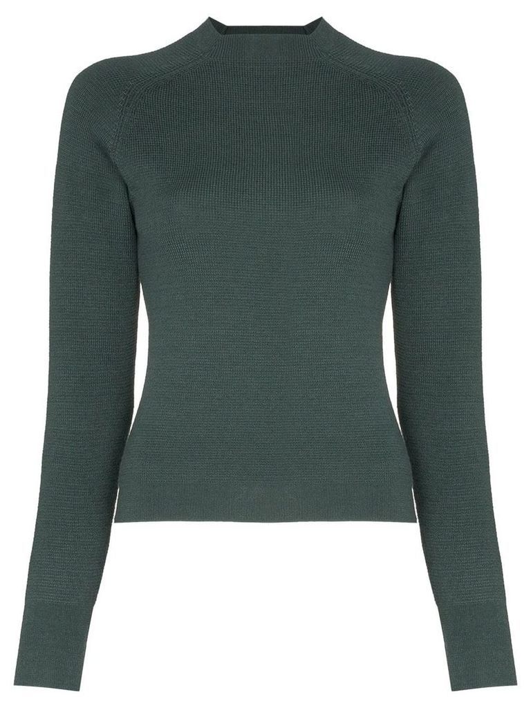 Carcel slim-fit knitted jumper - Green