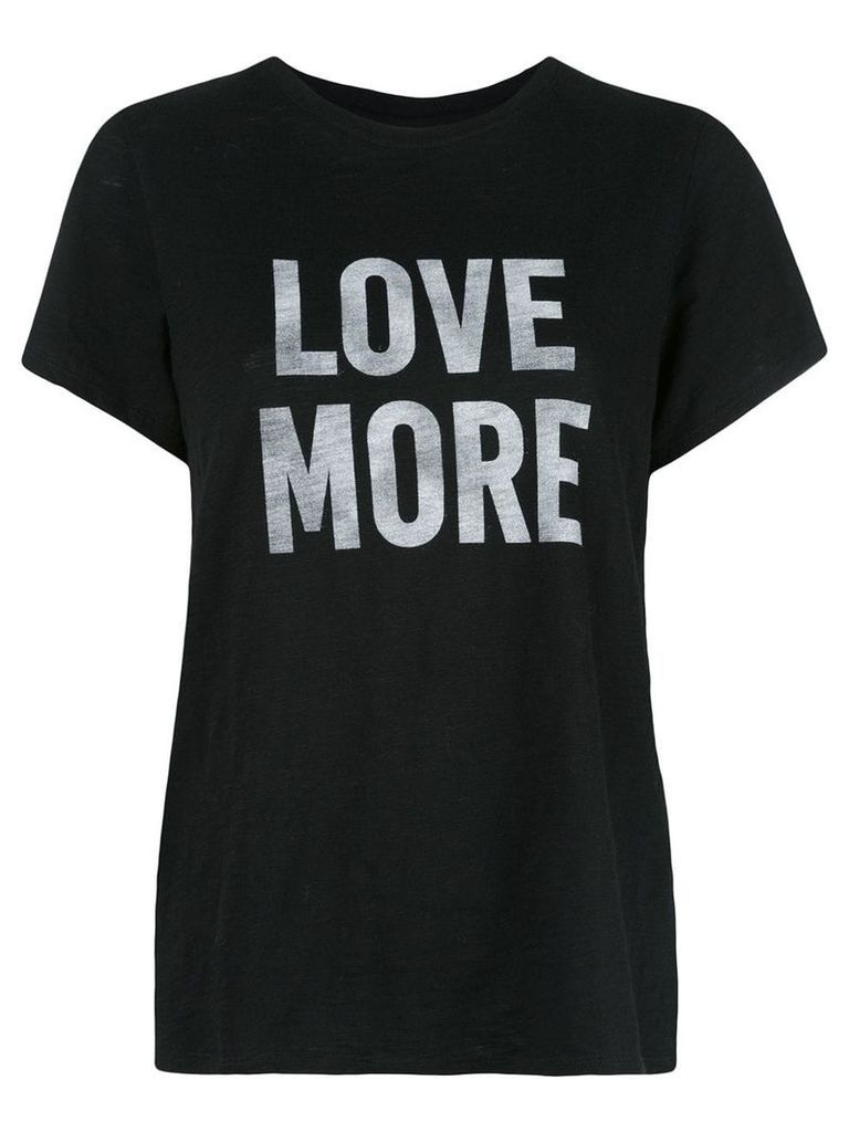 Cinq A Sept Love more T-shirt - Black