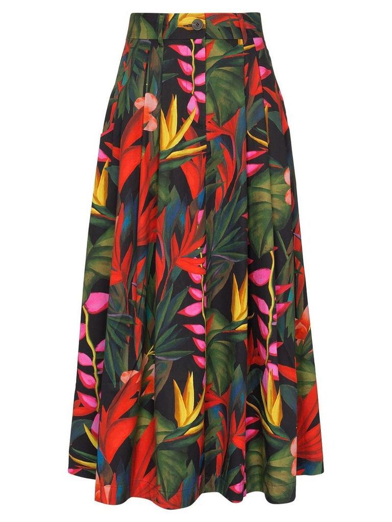 Mara Hoffman Tulay floral-print midi skirt - Multicolour