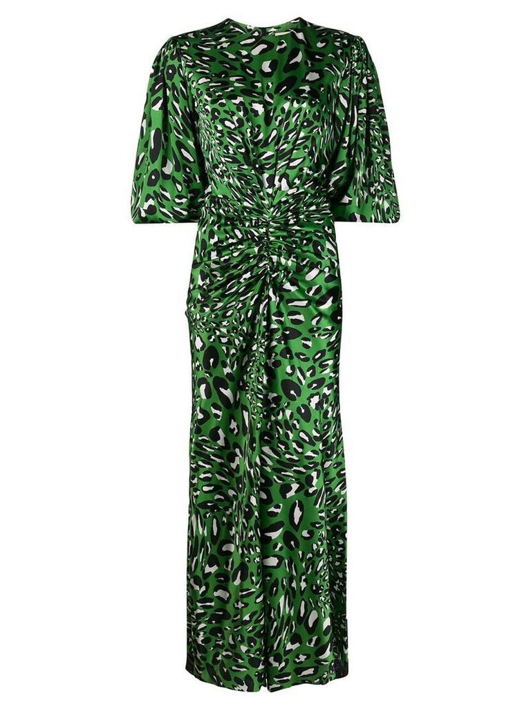 Alexandre Vauthier abstract pattern dress - Green