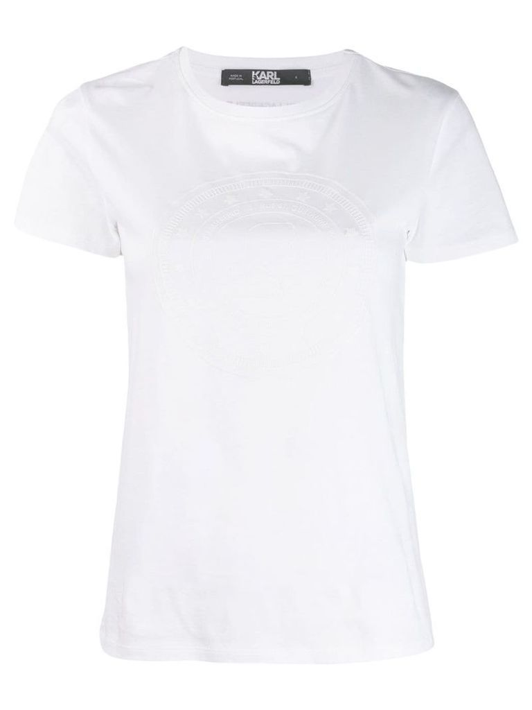 Karl Lagerfeld Karl's Treasure Coin T-shirt - White