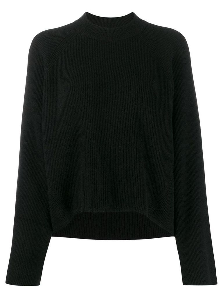 Petar Petrov crew-neck knit sweater - Black