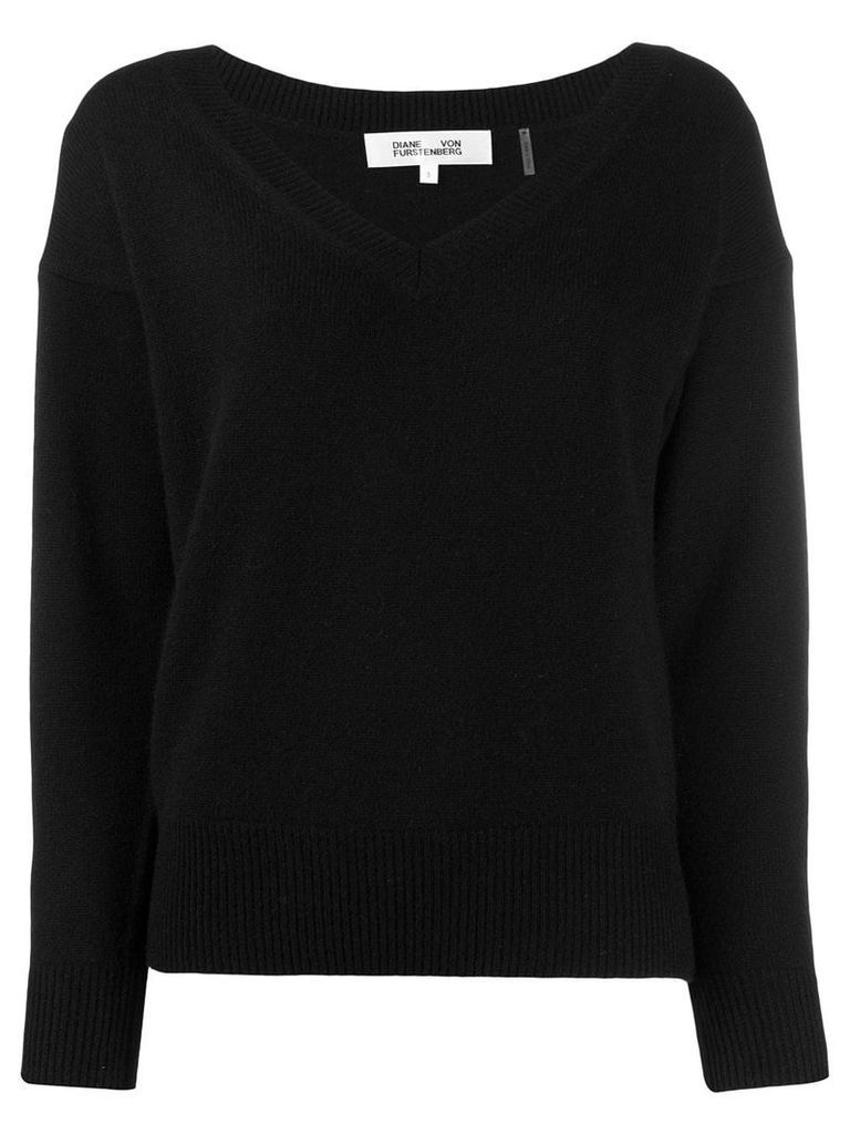 Diane von Furstenberg V-neck sweater - Black