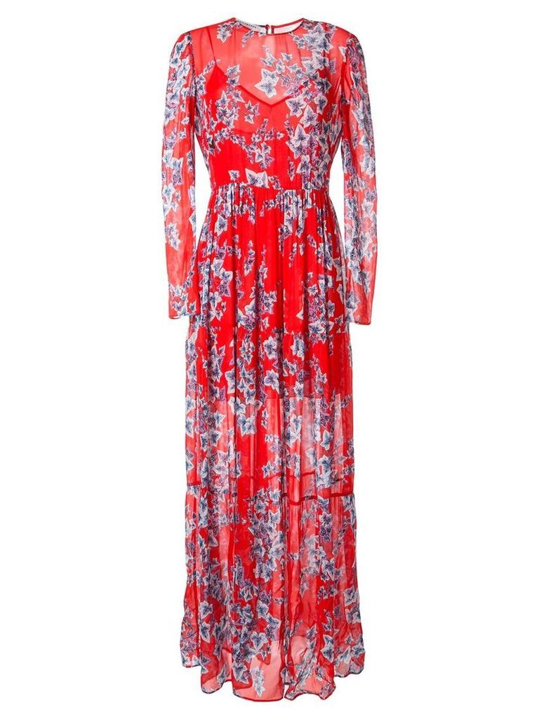 Philosophy Di Lorenzo Serafini floral print dress - Red