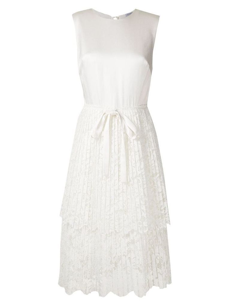 Tufi Duek lace skirt dress - White