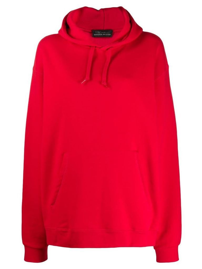 Barbara Bologna graphic print hoodie - Red