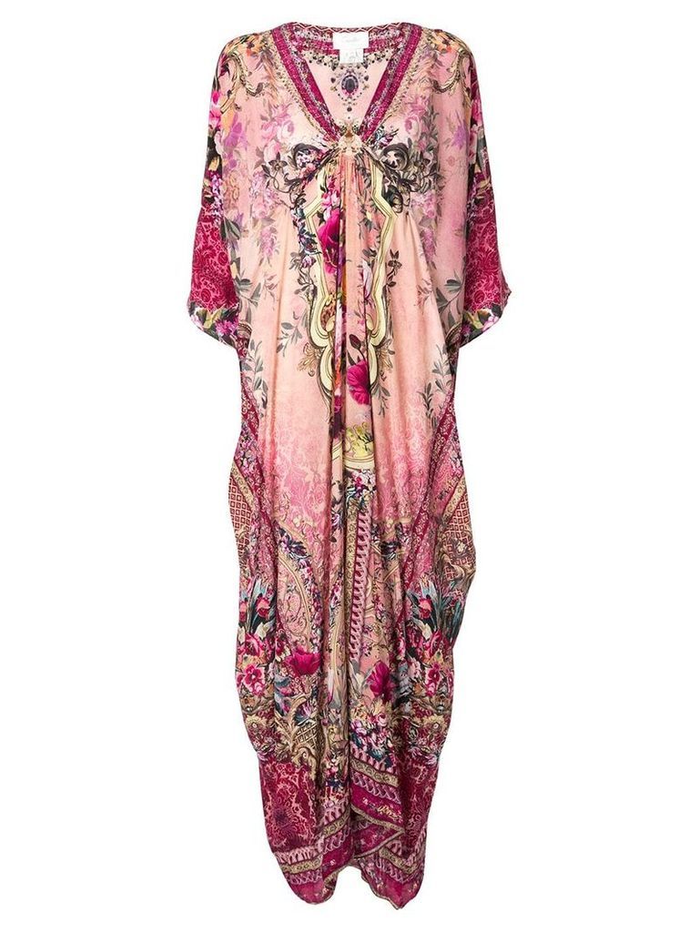Camilla floral print kaftan dress - CLA. LABELL