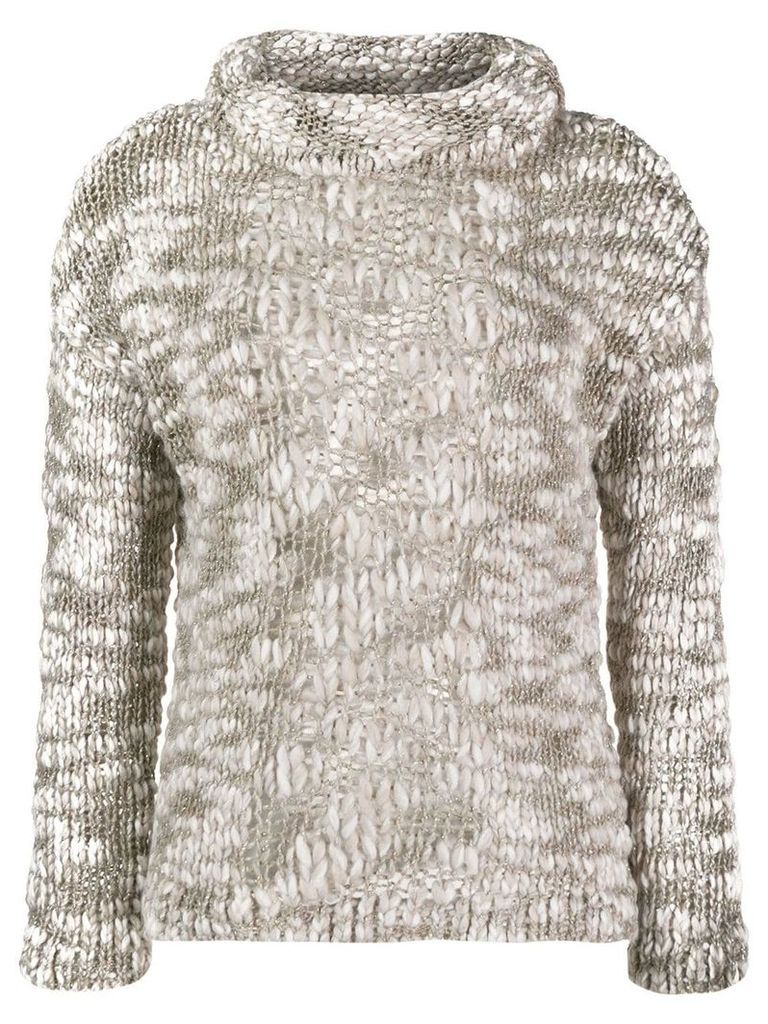 Snobby Sheep chunky knit jumper - Neutrals