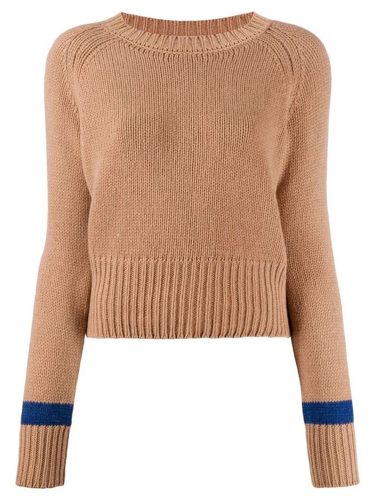 Aragona crew-neck cashmere sweater - NEUTRALS