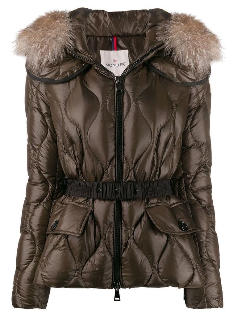 Moncler Cauvery puffer jacket - Brown