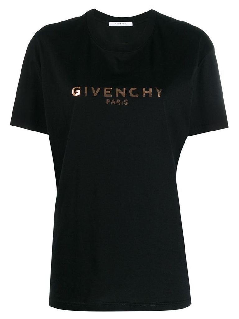 Givenchy logo printed T-shirt - Black